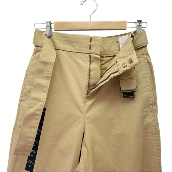 NWT Banana Republic Ultra High-Rise Chino Pants Size 6P New British Khaki Tan - Picture 5 of 12